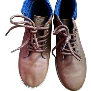 Nautica Brown and Blue Kids Boots